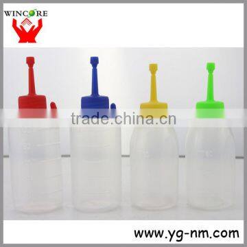 80ml/100ml colorful plastic semen bottle with cap for sow artificial insemination