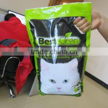 best clean brand apple flavor bentonite cat litter OEM