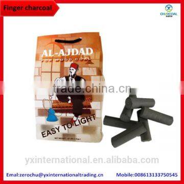 Finger shape sultana round shisha charcoal