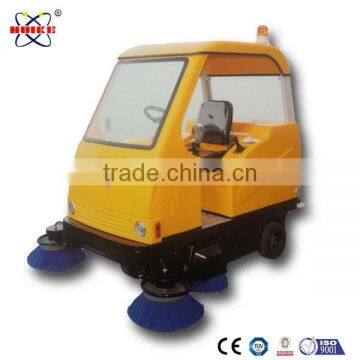 Storage battery operated carbon brushes sweeper car manufacturer