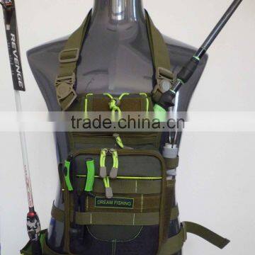 High quality custom fishing tackle chest bag