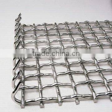 enameled coated crimped wire mesh