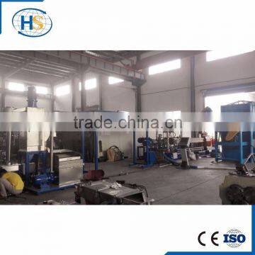 Non Woven Color Masterbatch Plastic Pelletizing Extruder/Caco3/Talc+PP/PE Compounding Granulating Production Line photo-6
