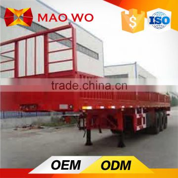 Good quality heavy transport truck sidewall semi trailer