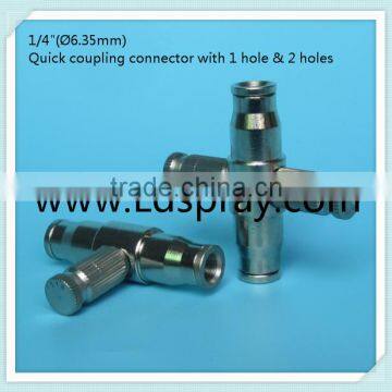 1/4" (6.35mm)High Pressure Mist/fog Nozzle Holder With 1hole,2hole or Without Hole photo-4