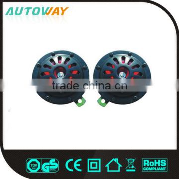 fashion black electric warning disc horn