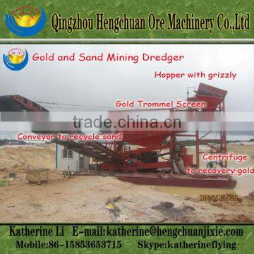 Gold Suction Dredge Boat for Sale