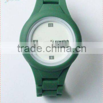 Free Sample, Latest Design Silicone Watch