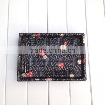 Big Rectangular Flower Japan Food Sushi Food Plate photo-4