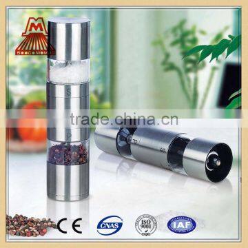 Latest Hot Selling W121-021 55x 220mm 2 in 1 Style Manual Salt And Pepper Mill photo-2