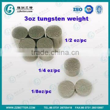 3oz tungstent alloy kits 8pcs tungsten wafers