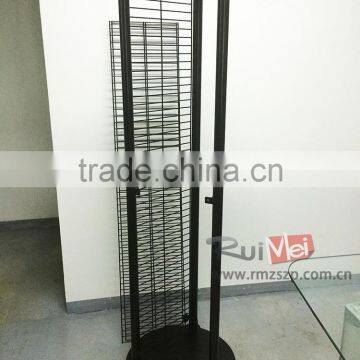 Multi-sides Metal Wire Mesh Display Rack With Hook photo-5