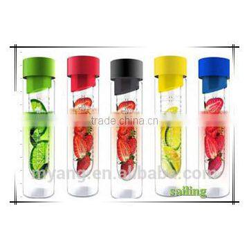 BPA FREE Fruit Infuser 700ml Tritan Cheap Infusion Water Bottles,food Grade Plastic Sports Bottle, Fruit Juicer Bottle photo-2