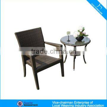 Fashionable Long-lasting Cafe Table Chair Set Garden Table and Chairs photo-2