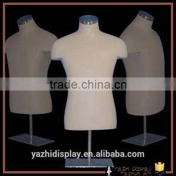 2017 Fashion design half body suit display man mannequins for sale