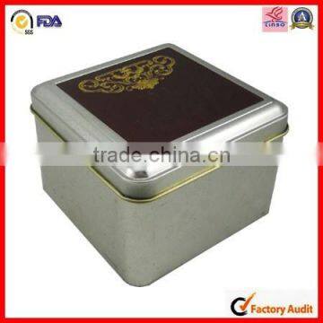 Candy Metal Small Cosmetic Heart Shaped Tin Box photo-5
