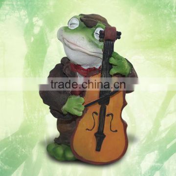 Garden musical frog decorative items