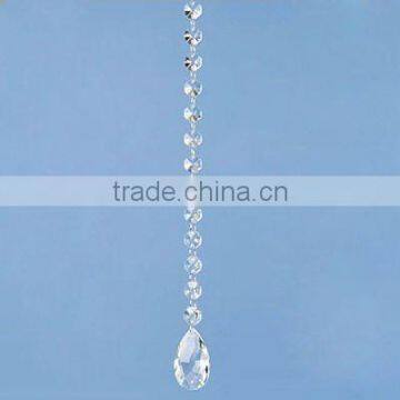 New hanging crystal garland with tear drop pendant