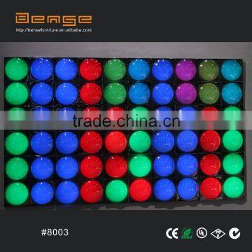 2015 Best Hot Sales LED Disco Bubble Panel Wall Light With Mirror 80*80CM photo-3