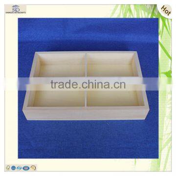 fashion office decoration show display use pine wooden tray