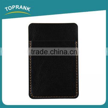 Toprank New Rfid Blocking Back Stick Card Holder 3M Adhesive Sticker Smart Wallet Cell Mobile Credit Card Holder photo-2