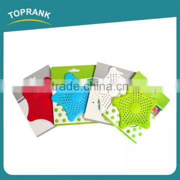 Toprank New Cute Home Living Floor Drain Hair Stopper Bath Catcher Sink Strainer Sewer Filter Plastic Shower Drain Cover photo-2