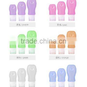 silicone travel bottle