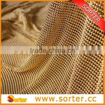 Metal Fabric Sequin Cloth Metallic Cloth Metal Wire Mesh Curtain photo-3