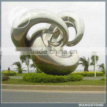 Modern Outdoor Art Decoration Stainless Steel Sculpture