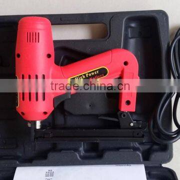 1500w 8016 Lower Noise Handheld Electric Brad Nail Crown Stapler Gun Portable Electric Nailer Gun photo-6