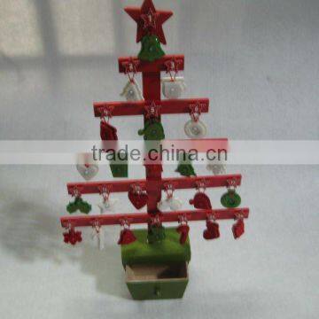 Christmas wooden standing decoration JA01-W4248