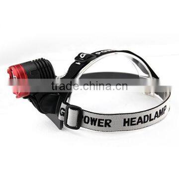 aluminum alloy cree u2 led 3800 lumen led coal miner headlamp