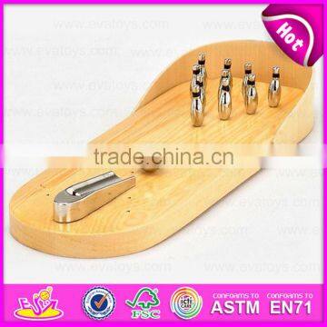 2016 New Arrival Kids Wooden Bowling,fashion Children Wooden Bowing,pretend Play Baby Wood Bowling W01A155 photo-5
