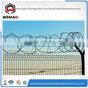 Straight Type Razor Wire With Different Blade-barb Used For Razor Fence razor wire