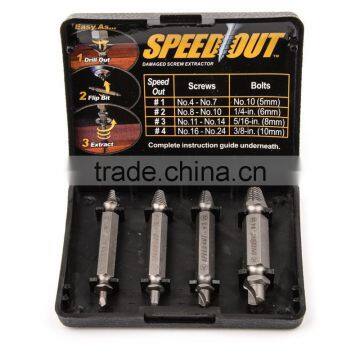 Double Ended Best Broken Screw Extractor Wood Bolts Hard Head Remover Tool photo-3
