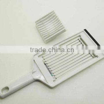 Kitchen Tool Stainless Steel Tomato Cutter With Plastic Handle Fruit Cutter Tomato Slicer photo-3