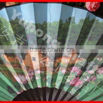 Chinese Traditional Bamboo Silk Fan photo-2