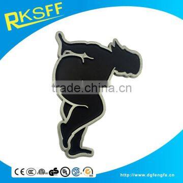 Custom Lovely Maid Shape Belt Buckle for Promotion photo-5