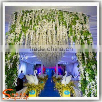 Wedding decoration artificial silk wisteria flwoers