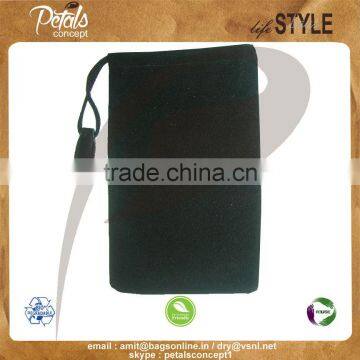 Velvet fancy mobile pouch