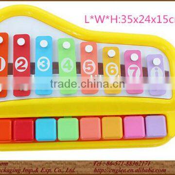 Lovely animal music toy wood xylophone for kids