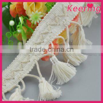 Wholesale Fashion Garment Decorative Cotton Tassel Fringe in Fashion WLCA-023