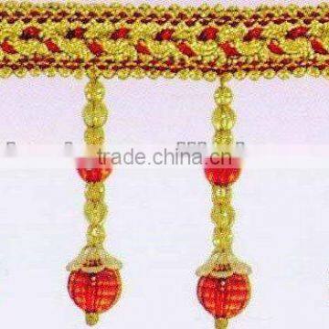 Acrylic Decoration Beaded Fringe