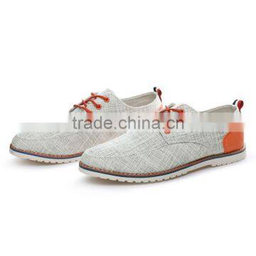 China Brand Fashion Linen Casual Shoes for Men, Adults Casual Canvas Shoes Sample High Quality for Male photo-4