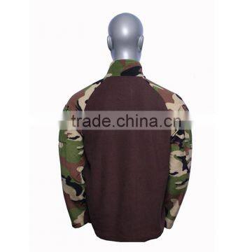 2016 Hot Sale Oem Warm Fashion Style Clothing Half Zipper Hunting Jacket photo-3