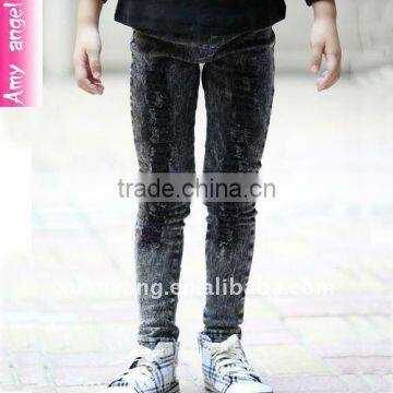 high quality new fashion jeans pants girls long trousers