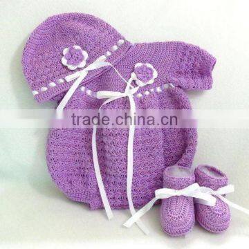 Handmade Crochet Baby Dress photo-4