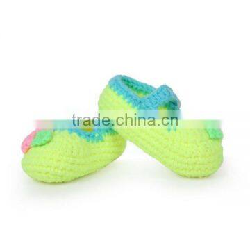 High Quality Fine Workmanship Hand Made Baby Crochet Wool Shoes