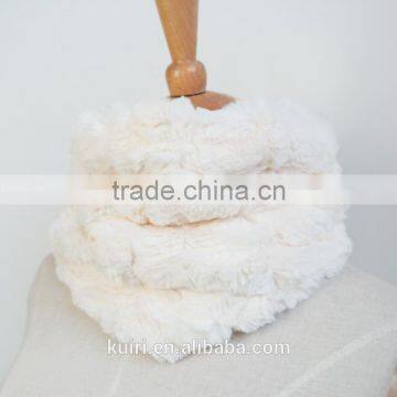 Fashion Winter Scarves 2015 Women Faux Fur Scarf Neck Warmer Infinity Cowl Circle Loop Scarf photo-6