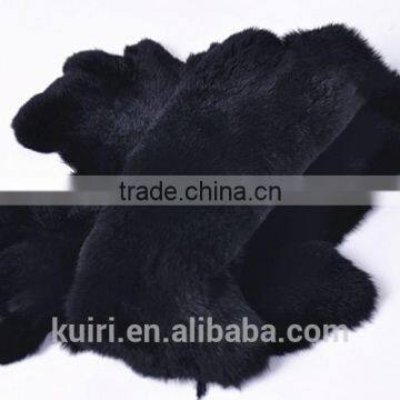 Dyed Colour Fur Manufacturers Selling Customized Dyeing Rex Rabbit Fur Skin